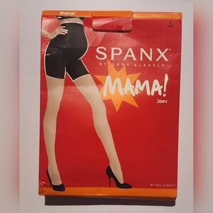 SPANX Mama Shorts Size C Black NWOT